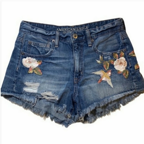 American Eagle Outfitters Pants - NWT AEO Sz 4 Vintage Hi-Rise Festival Shorts
